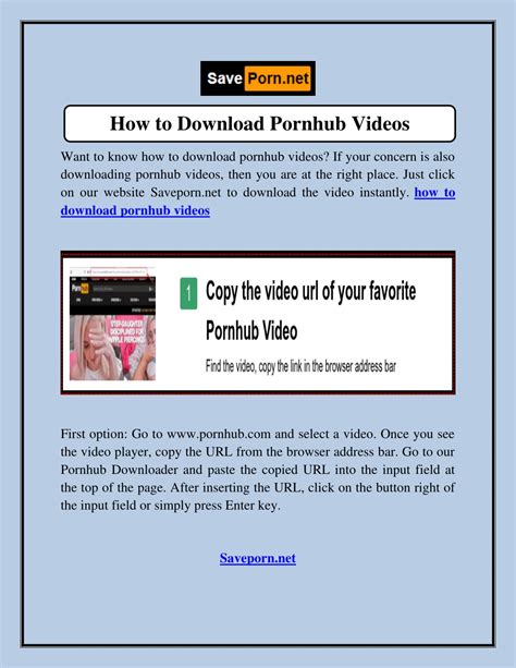 how to download videos from pornhub.com|Effortless Guide: How to Download from Pornhub in Simple Steps